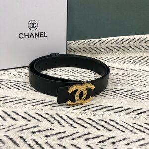 Chanel Black Belt